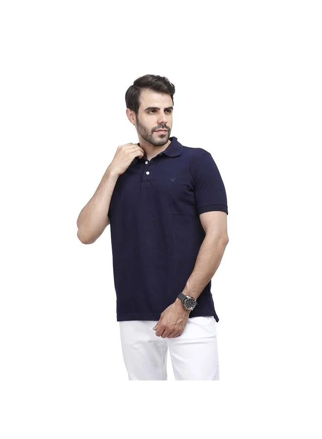 Coup Coup - Solid Polo-Shirt with Short Sleeves