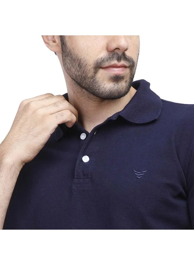 Coup Coup - Solid Polo-Shirt with Short Sleeves