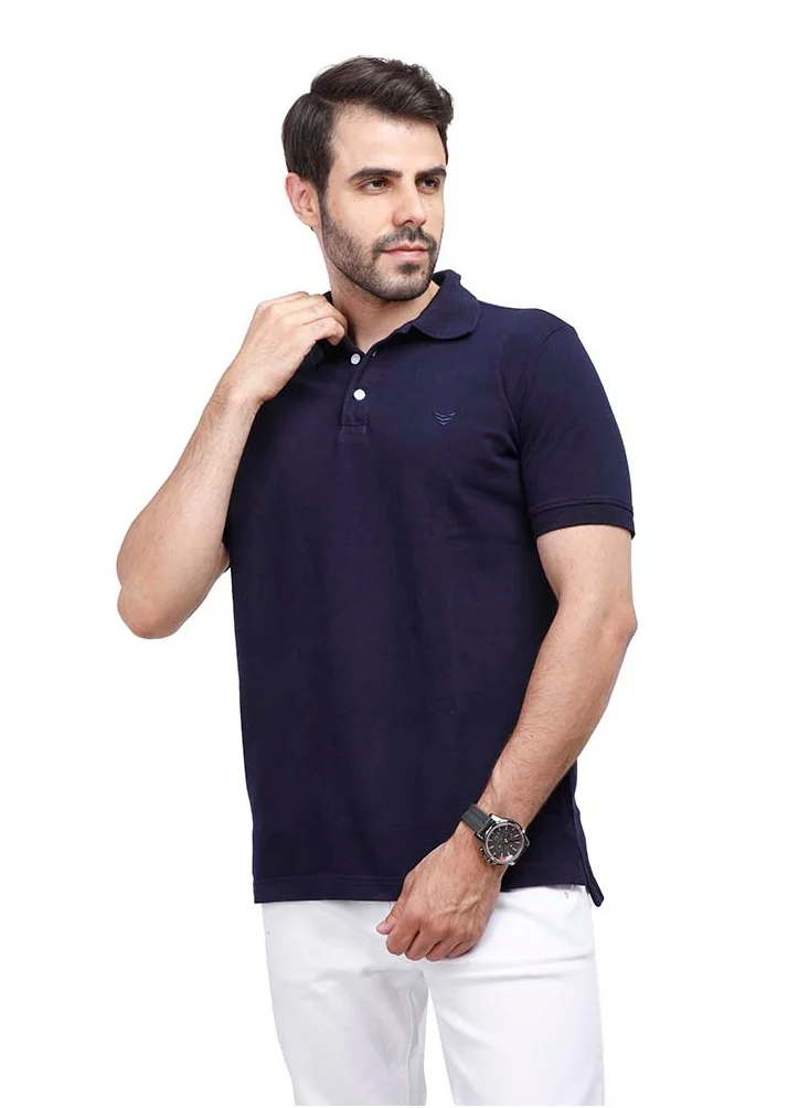 Coup Coup - Solid Polo-Shirt with Short Sleeves