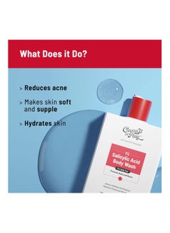 Chemist at Play Chemist at Play 1% Salicylic Acid Body Wash 236ml  Paraben and SLS Free  Gentle Exfoliating Shower Gel .  - Image 2