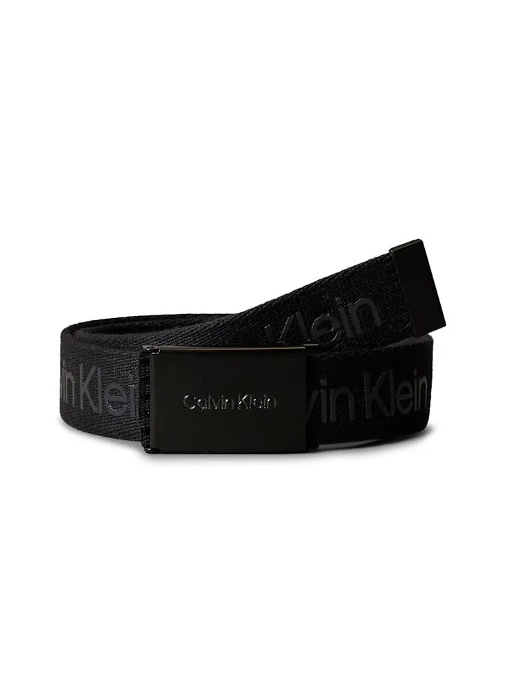 Calvin Klein Jeans Youth Logo Non Hole Allocated Belt