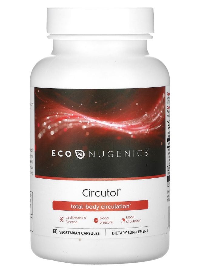 EcoNugenics Circutol 60 Vegetarian Capsules - Image 1