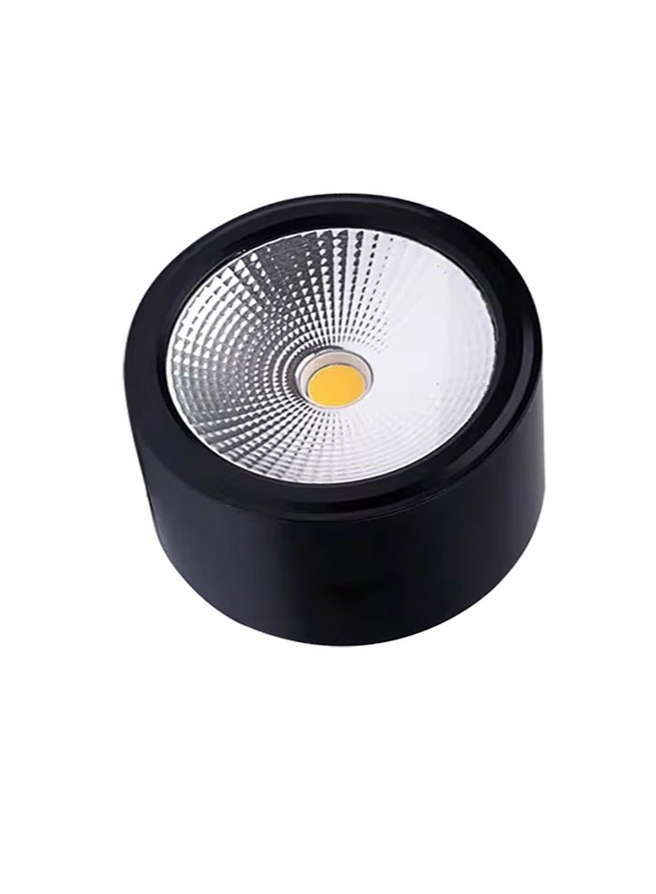 أضواء كاشفة مثبتة على الحائط LED حديثة، إضاءة سفلية 15 وات 3000 ك 4000 ك 6000 ك، قطر بقعة ضوء السقف 114 × 63 مم، إضاءة زخرفية مفتاح COB مضادة للوهج للمطبخ وممر ومعرض غرفة المعيشة - Image 1