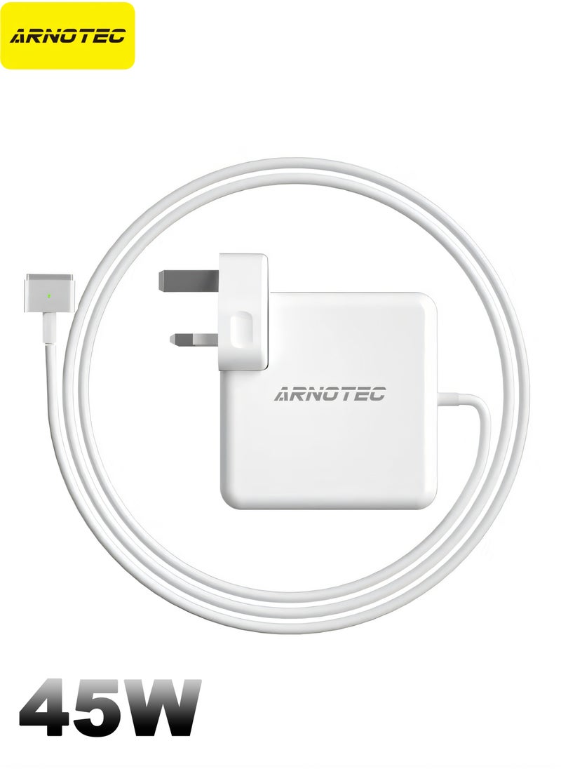ARNOTEC - MacBook Air Charger UK, 45W T-TIP Mac Charger Power Adapter Compatible with Macbook Air 11"13 inch(Mid-2012~2017), Models A1465 A1466 A1435 A1436 - Image 1