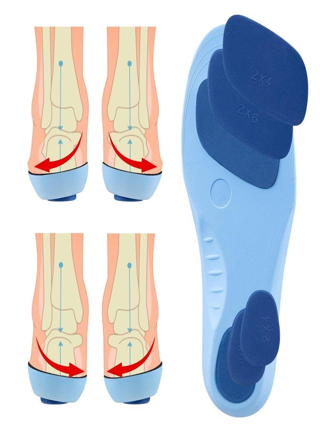 Endoto Supination and Pronation Correction Insoles for Men Women Kids Toddlers, Adjustable Corrective Inserts for Over Supination and Overpronation(Size:4XL) - Image 1