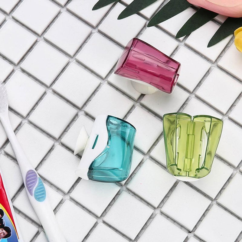 3-pack Creative Suction Cup Toothbrush Dust Covers, Suction Cup Home Toothbrush Holders, Opening and Closing Toothbrush Covers, Factory Wholesale - Image 5