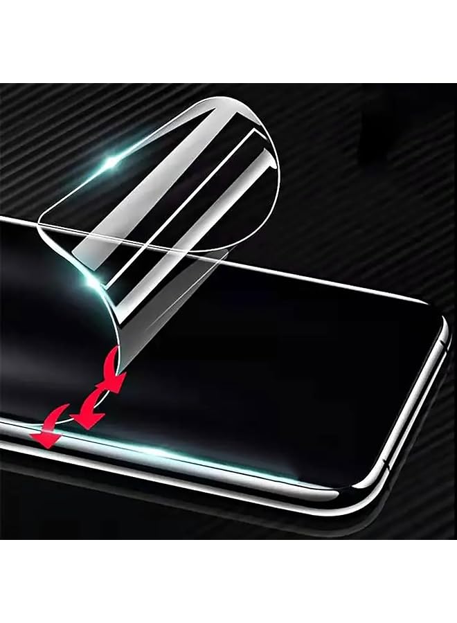 erorex 1+2Pcs Case Compatible With Xiaomi Poco X6 5G Case Cover And 2Pcs Screen Protector Tempered Glass Protector Soft Tpu Transparent Cover Clear - Image 5