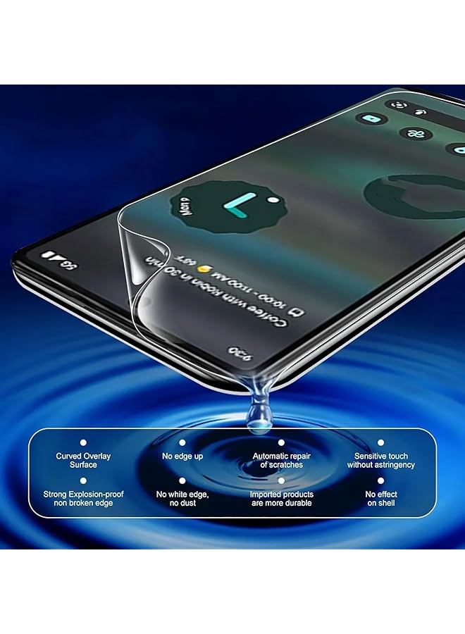 erorex 1+2Pcs Case Compatible With Xiaomi Poco X6 5G Case Cover And 2Pcs Screen Protector Tempered Glass Protector Soft Tpu Transparent Cover Clear - Image 4