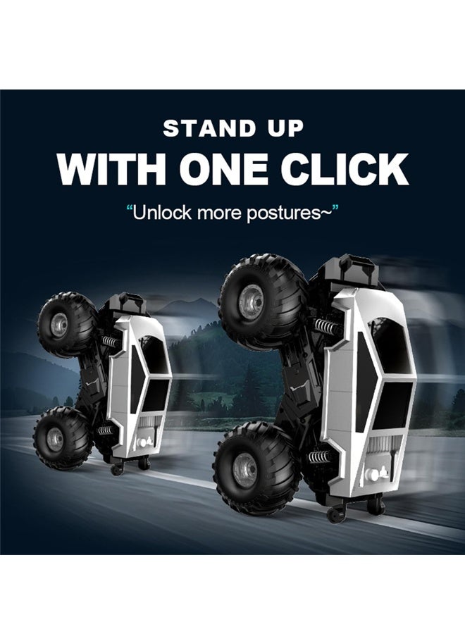 Beauenty Remote Control Car Off-Road Pick-up Truck, 4WD Waterproof Cybertruck Toy RC Cars for All Terrain,1:16 Scale Big Alloy Remote Control Truck 2.4GHz Vehicles Kids Gifts for Boys 8-12 - Image 5