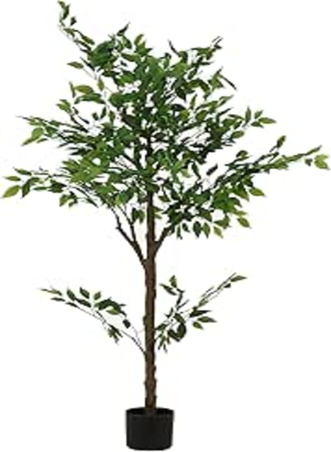 Fujiboeki 41123 Faux Green, Interior Green, Artificial Ornamental Plant, Width 27.6 x Depth 29.5 x Height 63.0 inches (70 x 75 x 160 cm), Ficas, Compact Storage, Medium Size