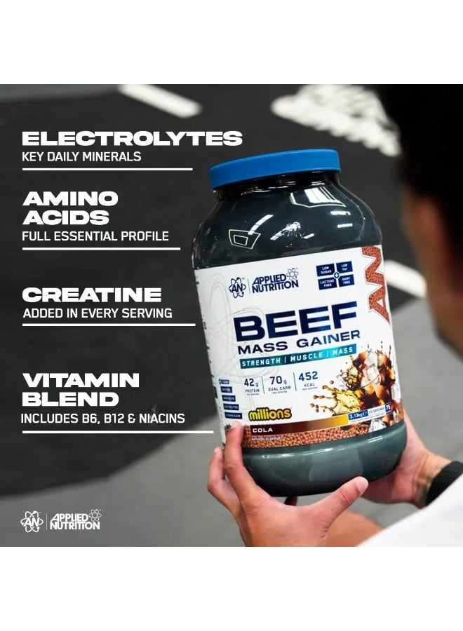 أبلايد نيوتريشن بيف ماس جينر 3.13 كجم – نكهة تروبيكال فايبس - Image 2