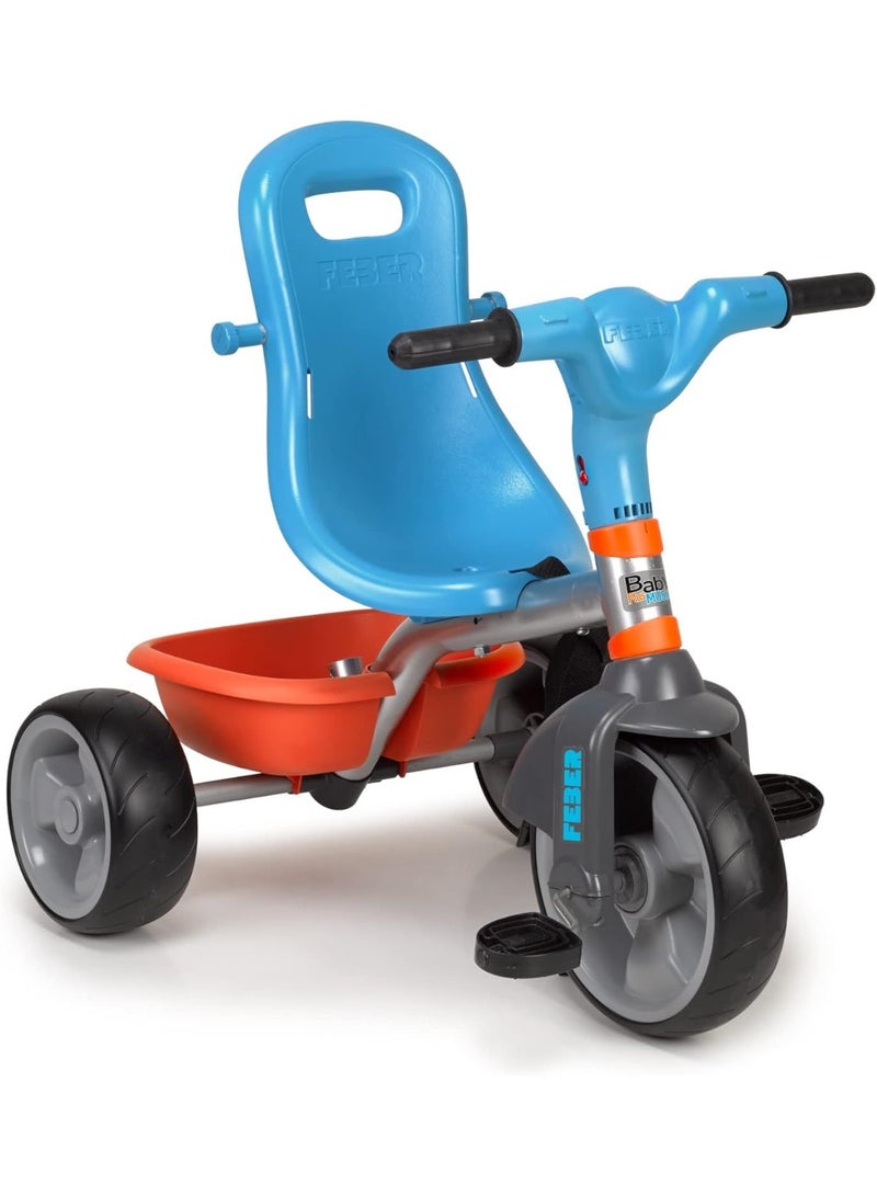 Feber Trike Baby Plus Music C20 | Adjustable Seat and Push Handle with Hood and Footrest | Kids up to 5 Years Old | Baby Tricycle | Kids Trike | Bike for Kids | Baby Bike | Musical Tricycle | Easy to Drive - Image 5