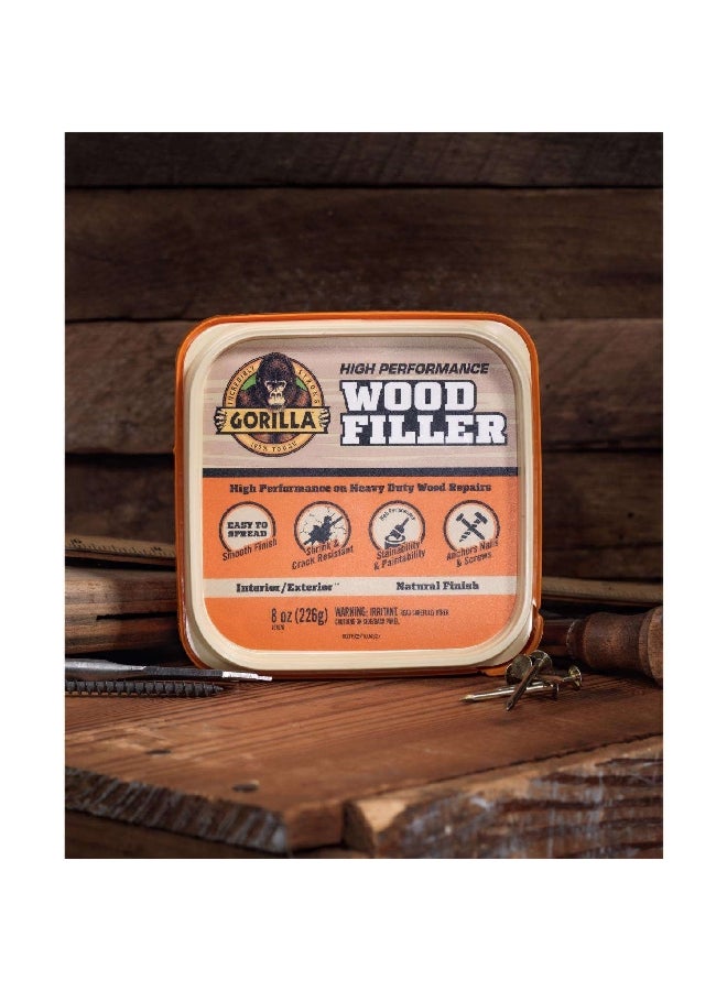 1026891 مجموعة حشو الأخشاب مقاومة للتقلص والتشقق بلون الخشب الطبيعي عالية الأداء متعددة الألوان 8 أونصة - Image 3