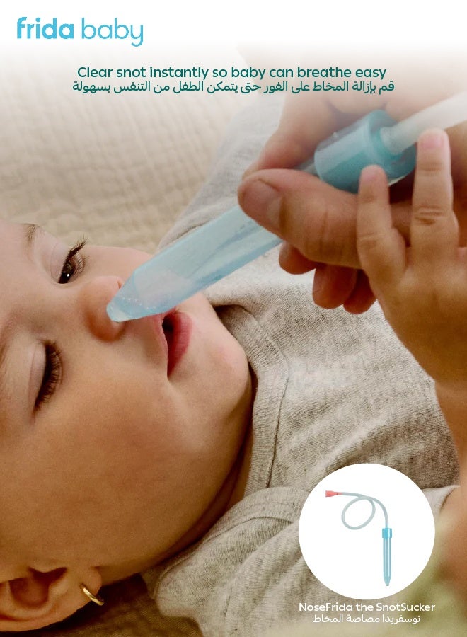 فريدا بيبي مجموعة فرِيدا بيبي بيتي بندل أوف جوي – طقم العناية بالأم والرضيع | شفاط الأنف نوزفريدا، ممرر الغازات ويندي، مقص الأظافر نايلفريدا، غسول الأم فريدت | هدية مثالية للمواليد - Image 4