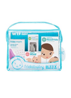 Frida Baby Bitty Bundle of Joy – Newborn & Mom Care Kit | NoseFrida Snotsucker, Windi GasPasser, NailFrida Clipper, Fridet MomWasher | Essential Baby Gift Set - pzsku/ZFF4CE4DE2456C2FB9C1BZ/45/_/1714994847/f6b24145-4f37-461e-8898-a4c193b9b592