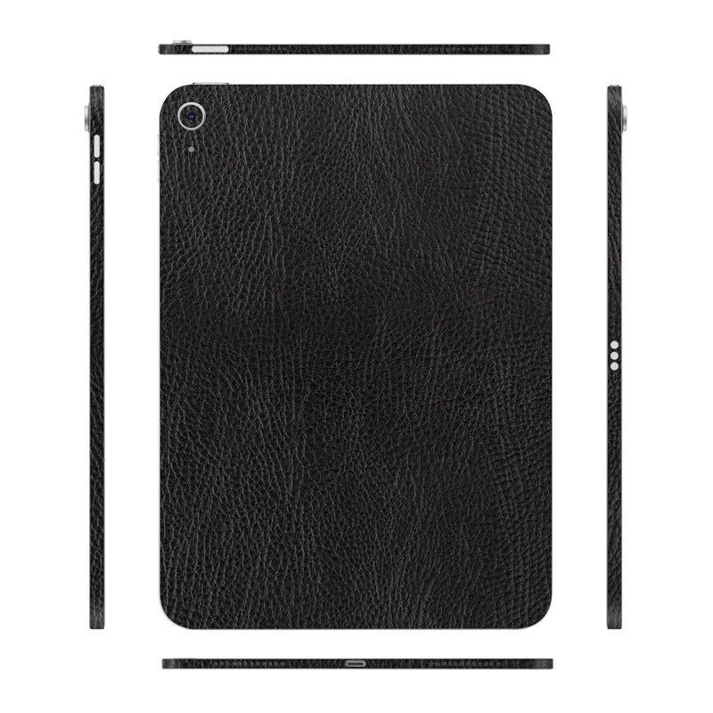 أغطية أجهزة لوحية متوافقة مع آيباد الجيل 10 / 11، ملصق فينيل مضاد للخدش، فيلم واقي، ليس غلاف/غطاء (جلد أسود، غلاف كامل للجسم)