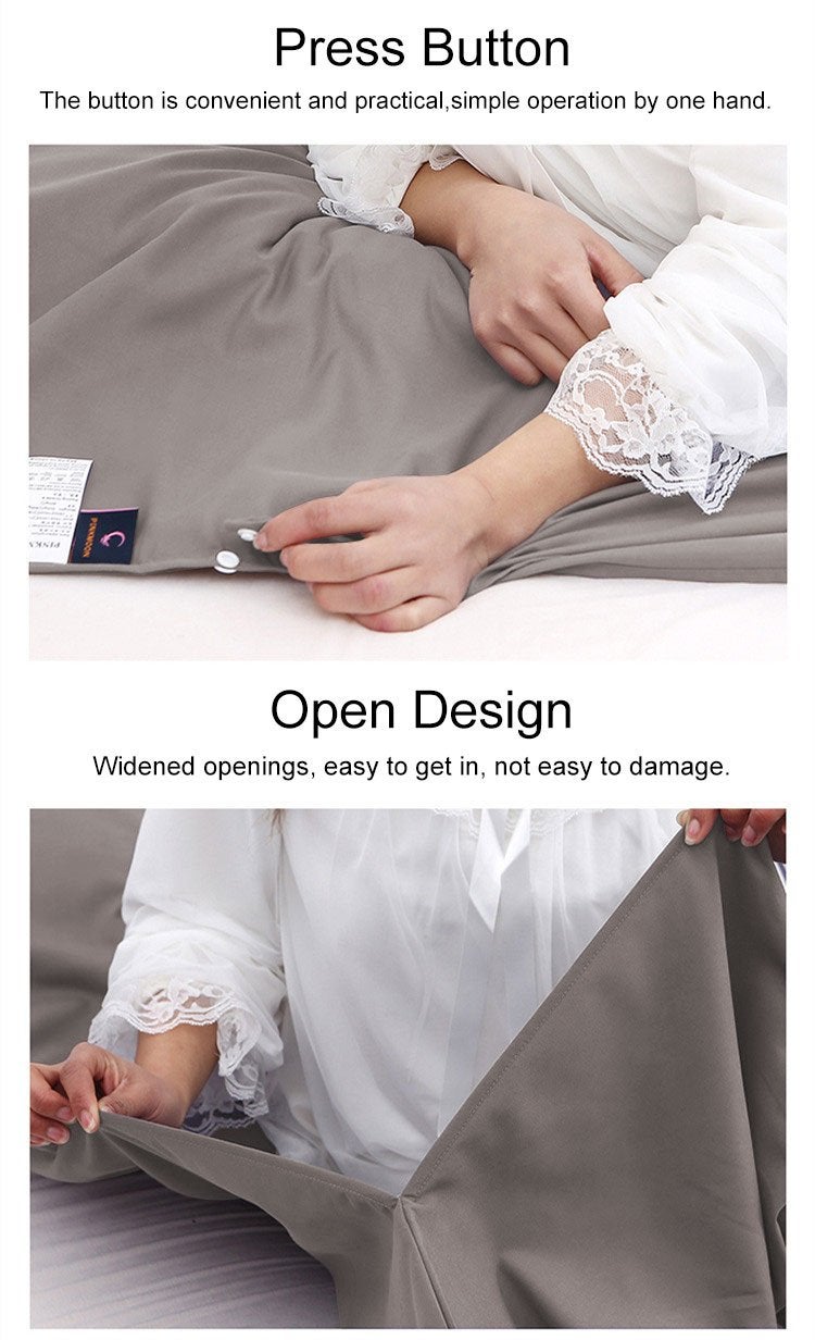 Mannice Sleeping Bag Liner Travel Sheets for Hotel Camping Sheets Travel Bed Sheets for Hotel Lightweight Single &Double Compact Sleeping Bag Sack Breathable Travel Sleeping Bag for Hotels Adult Compact Sacks - Image 4