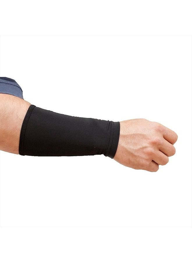 Tatjacket Tattoo Cover Up Concealer Sleeve, 2-PACK, Lower Arm or Ankle coverage, UPF 50 Protection, Slip Free, for Men & Women (Unisex), BLACK, ONE SIZE - Image 1