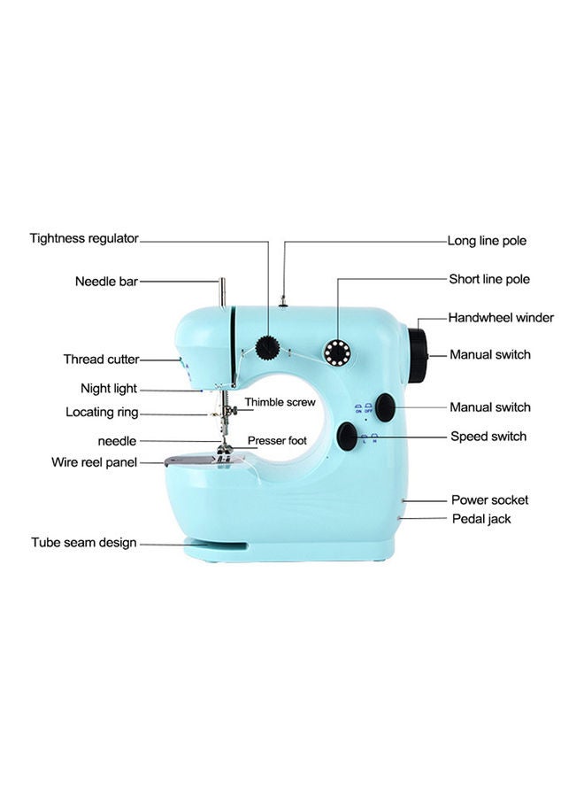 Mini Portable Handheld Sewing Machines Purple - Image 3