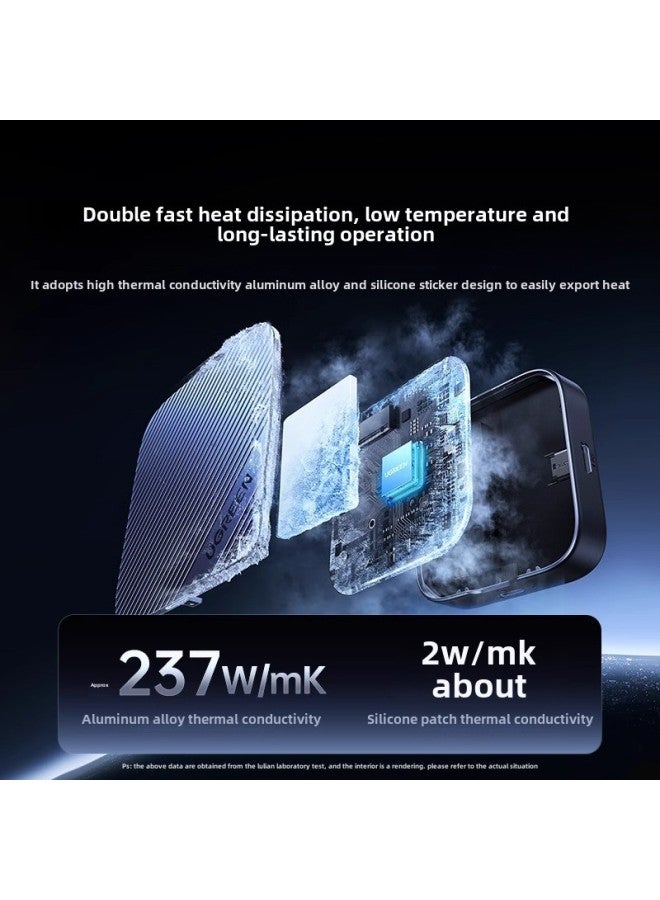 Green Magnetic Hard Disk Box M.2 Solid State M2 Mobile NVMe For Apple 1516promax External 2230ssd-Color:Also Comes With A Hard Drive, Please Contact Customer Service - Image 4