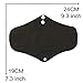 MissC2C 7PCS Pack Reusable Menstrual Pads Including 6PCS Cloth Sanitary Pads Mama Cloth Pad 1PC Mini Wet Bag - Image 4