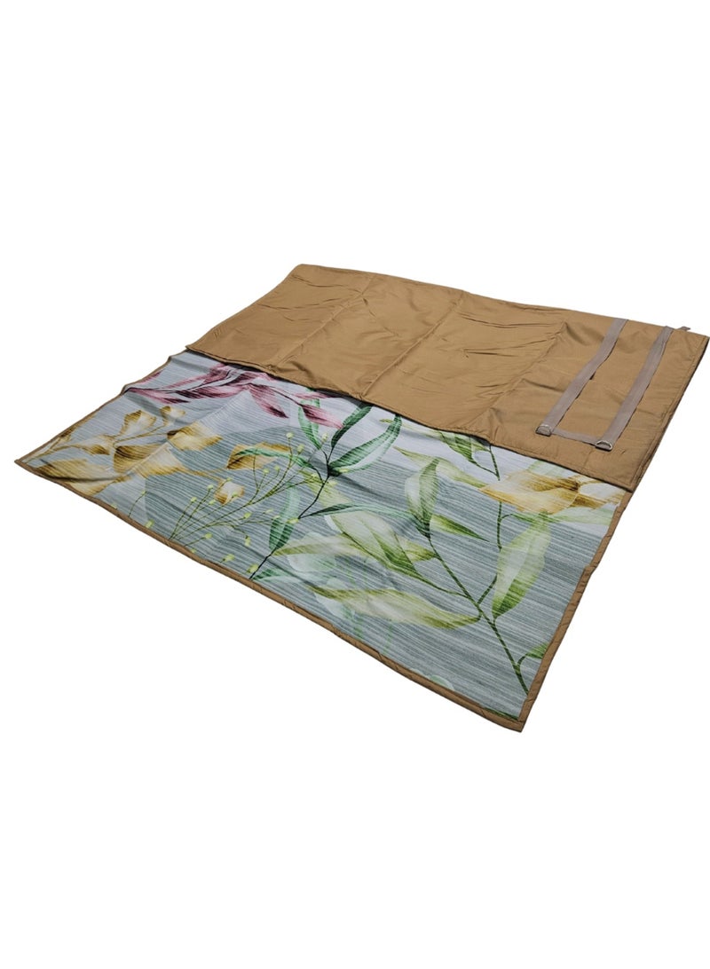 SMART HOME Floor Mat and Padded Mat for Home and Camping – Waterproof, Easy to Fold and Carry, Modern Design with Elegant Patterns – 300x200 cm – Ideal for Majlis, Gardens, Picnics, and Camping - Image 5