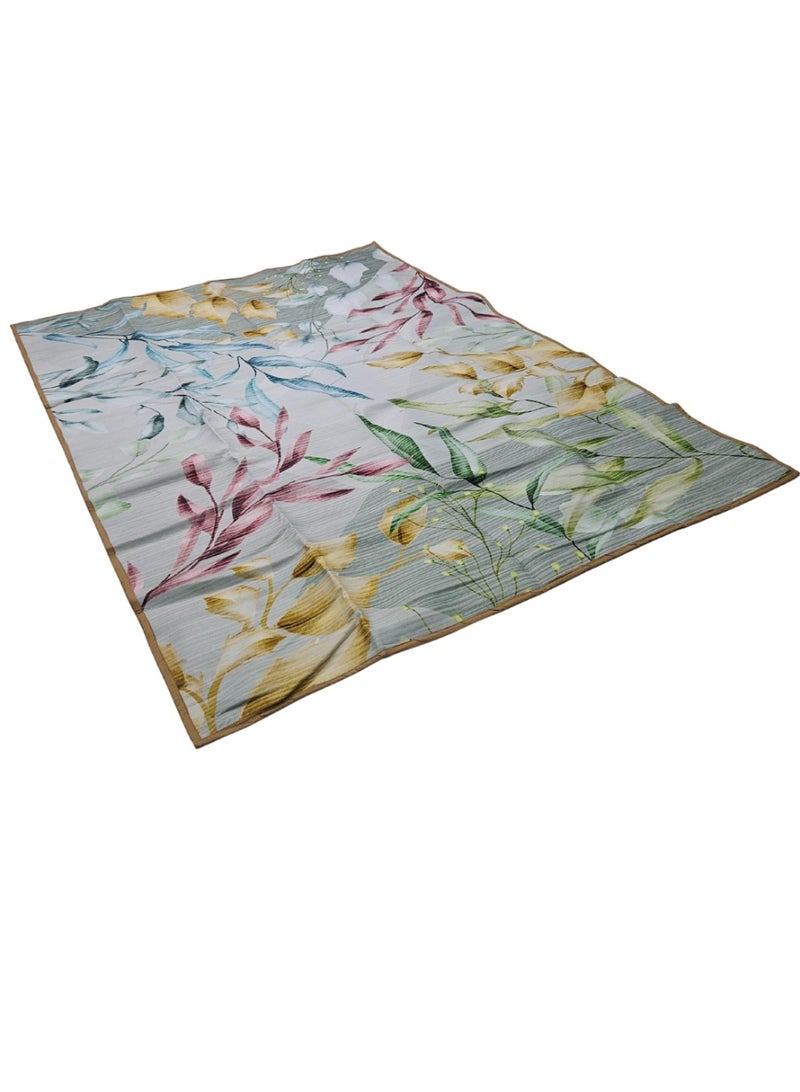 SMART HOME Floor Mat and Padded Mat for Home and Camping – Waterproof, Easy to Fold and Carry, Modern Design with Elegant Patterns – 300x200 cm – Ideal for Majlis, Gardens, Picnics, and Camping - Image 3
