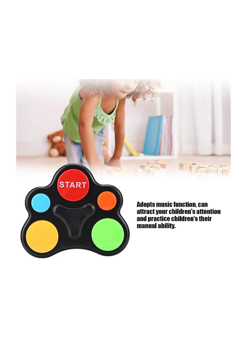 Memory Training Game, Kids Electronic Memory Game Plastic Interaction Intelligent Music Light Educational Brain Teaser Memory Game for Boys Girls - Image 5