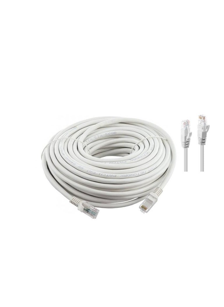 Lava Network Lan Internet Router Cable Cat 5  30m  - Image 1