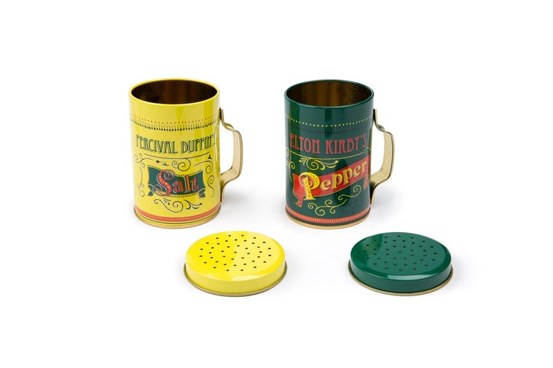 Fox Run Salt and Pepper Shakers with Handle Set, 2.75 x 3.5 x 4 inches, Multicolored - Image 5