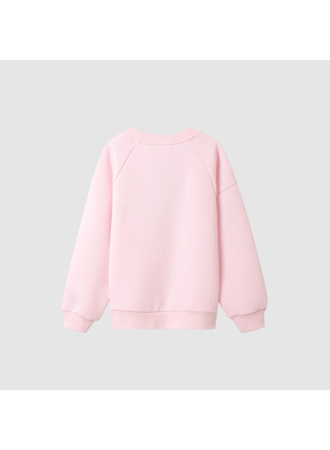Annil Girls' Round Neck Long Sleeve Sweatshirt For Spring/autumn - Image 3