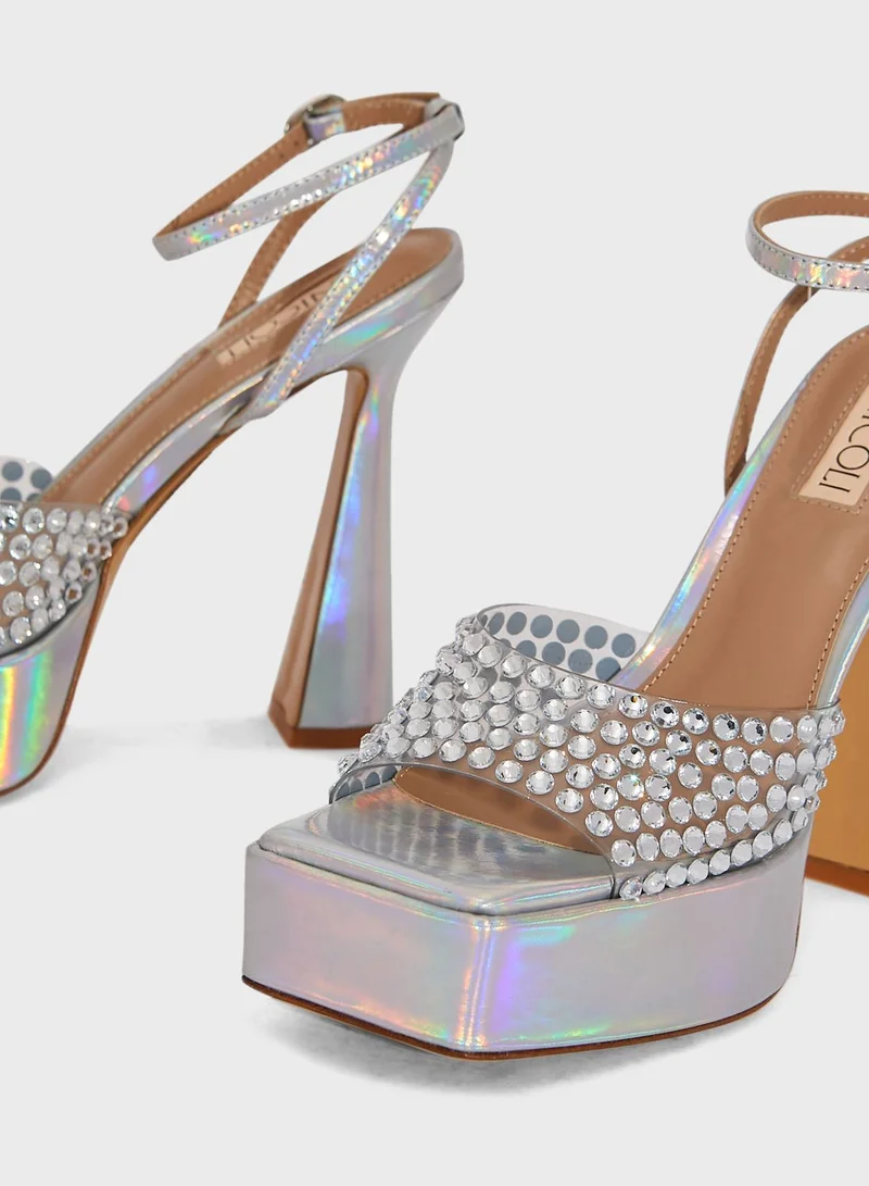 Nicoli Blanca High Heel Sandals