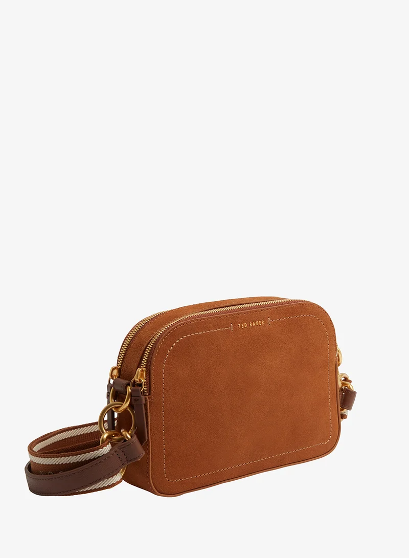 Ted Baker  Shayane Webbing Suede Crossbody for Women | Best Price UAE