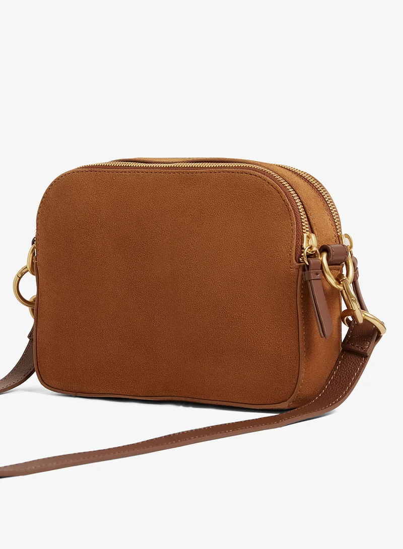 Ted Baker  Shayane Webbing Suede Crossbody for Women | Best Price UAE