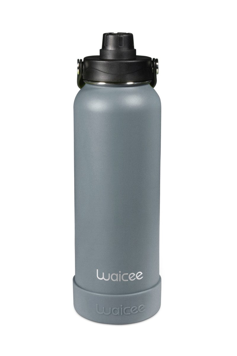 Waicee Waterbottle 40oz 40 Steel (Gray Silver) 1200ml - Image 1