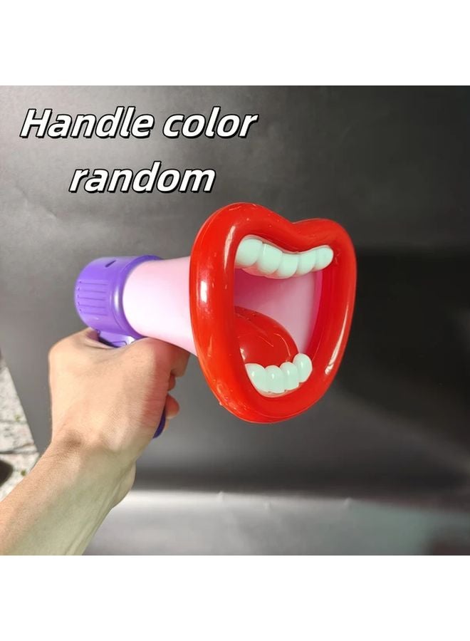 Pink Voice Changer Megaphone With Fun Effects Portable Outdoor Gift - Image 1