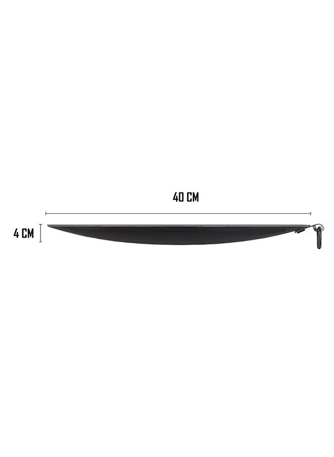 Lion Iron Ring Tawa with  One-Side Ring Handle – No. 16, 40 cm, Heavy-Duty Iron for Even Heating, Perfect for Large Dosa, Roti, and Flatbreads