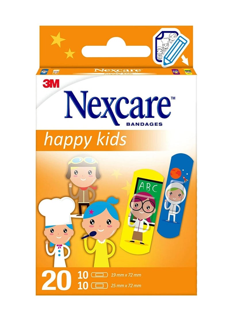 3M Nexcare Professional Kids Bandage 20's