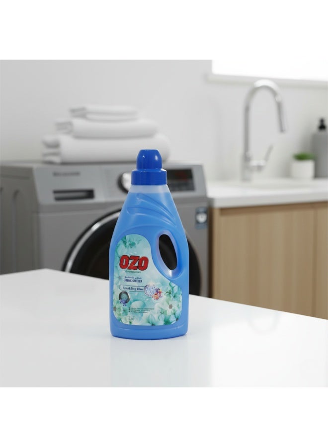 أوزو منعم الأقمشة أوزو برائحة الأزرق المتلألئ - 2 لتر - Image 2