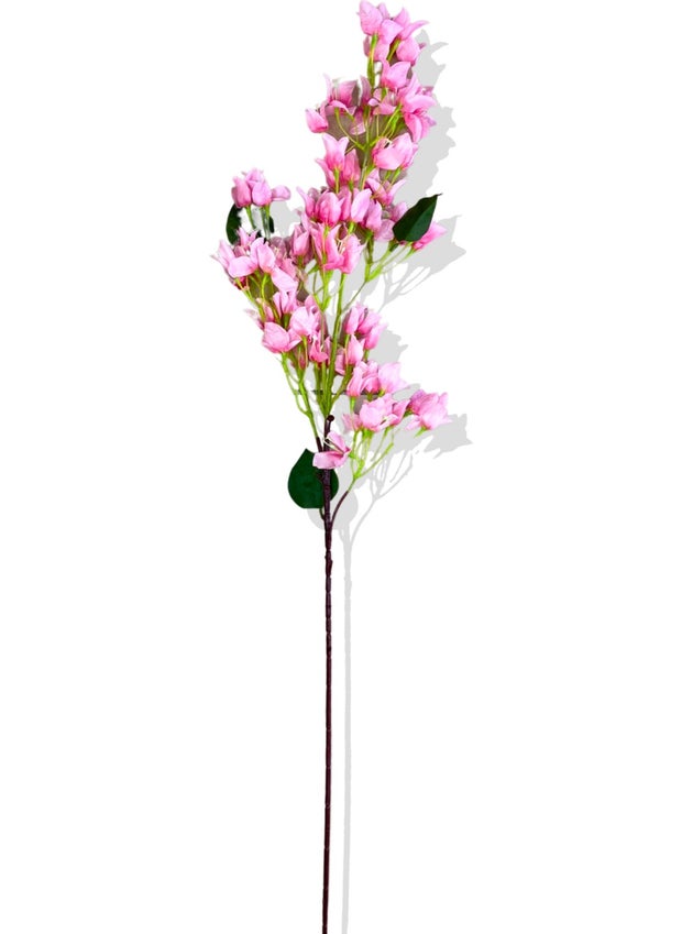 Artificial Lux Pink Bougainvillea Branch 120 cm