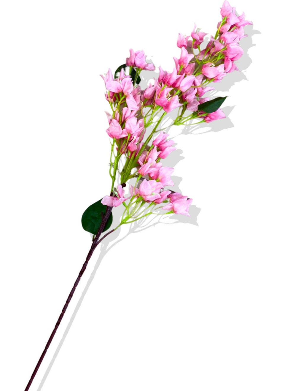 Cihan Çiçekçilik - Artificial Lux Pink Bougainvillea Branch 120 cm - Image 1