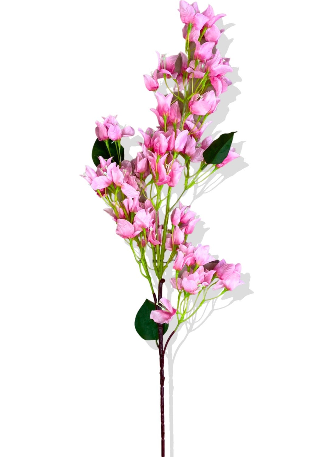 Cihan Çiçekçilik - Artificial Lux Pink Bougainvillea Branch 120 cm - Image 1