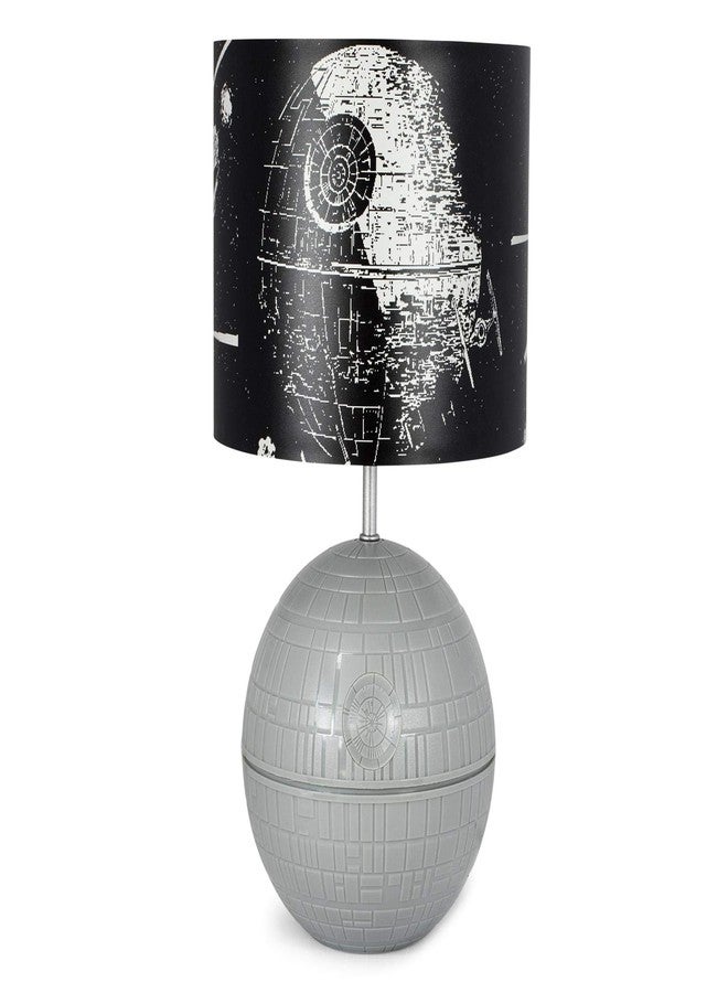 Robe Factory Star Wars Death Star 3D Touch Lamp | LED Desk Lamp with Printed Death Star Lamp Shade | USB Lamp | 14 Inches - Image 1