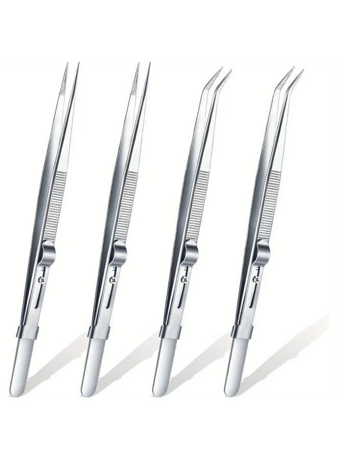 Variant1 Precision Soldering Tweezer Set 4pcs ESD Industrial Electronic Tools - Image 2