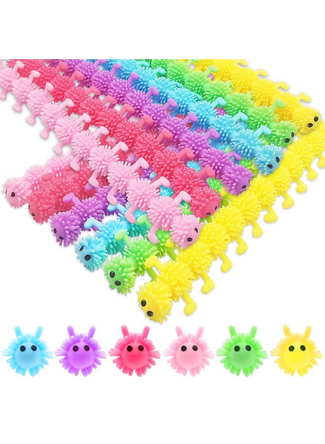 Dshengoo 18 Pcs Stretchy String Fidget Sensory Toys,Relaxing Toys For Kids Ans Adults Stress Relief,Goodie Bag Fillers,Party Favor - Image 1