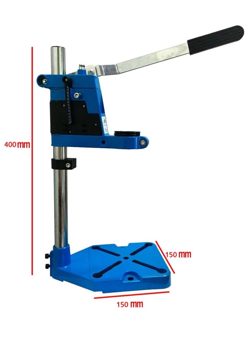 Rotary Tool Work Station Floor Drill Press Stand Table for Drill Workbench Repair Tool Clamp - Image 2