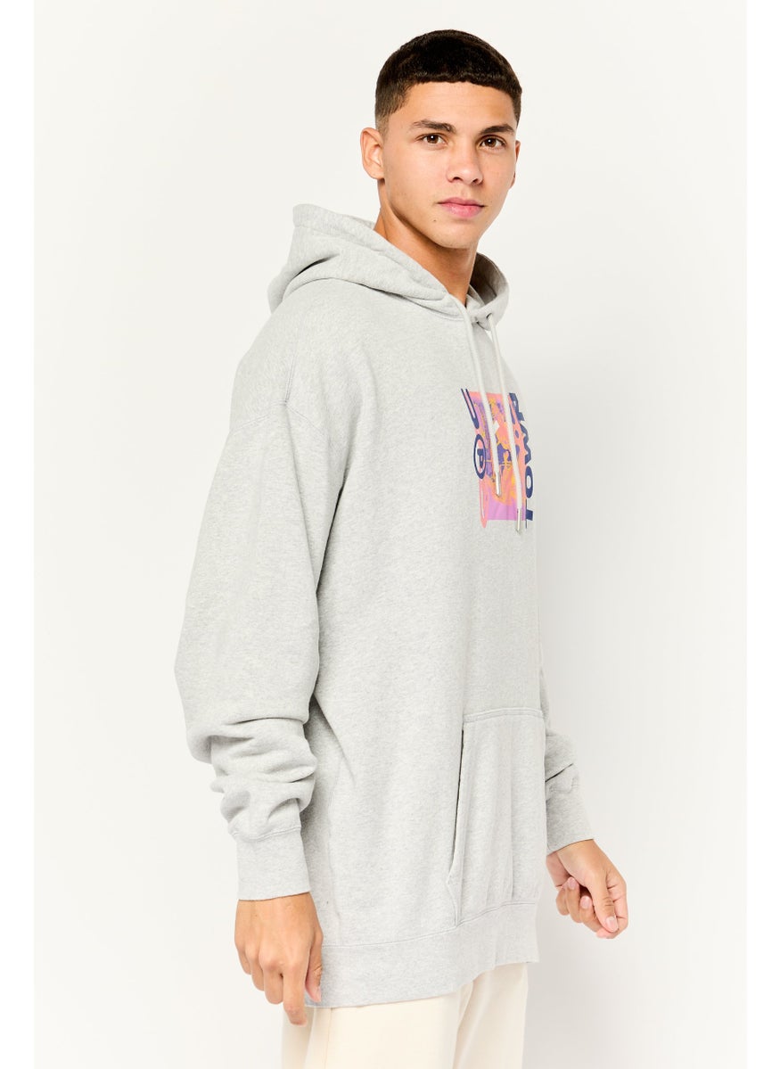 PUMA Puma x Select Men Sportswear Fit Long Sleeves Outdoor Sweatshirt, Grey  - Image 3