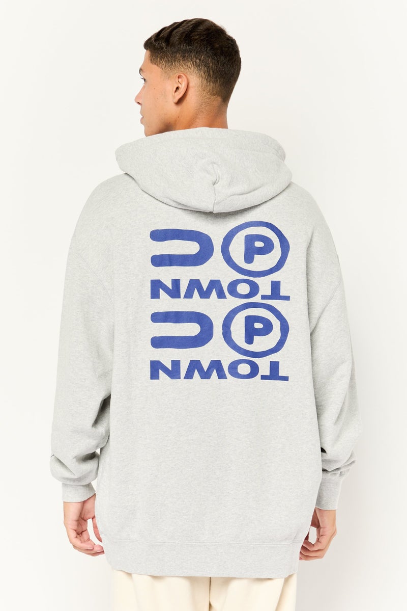 Puma x Select Men Sportswear Fit Long Sleeves Outdoor Sweatshirt, Grey - Image 4