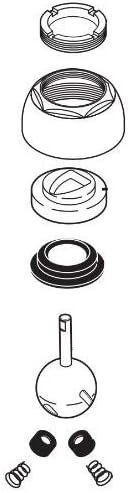 Peerless Delta Faucet Peerless RP44123SS Ball Seats Springs Cam Cap Adjusting Ring and Bonnet Repair Kit Stainless  - Image 2