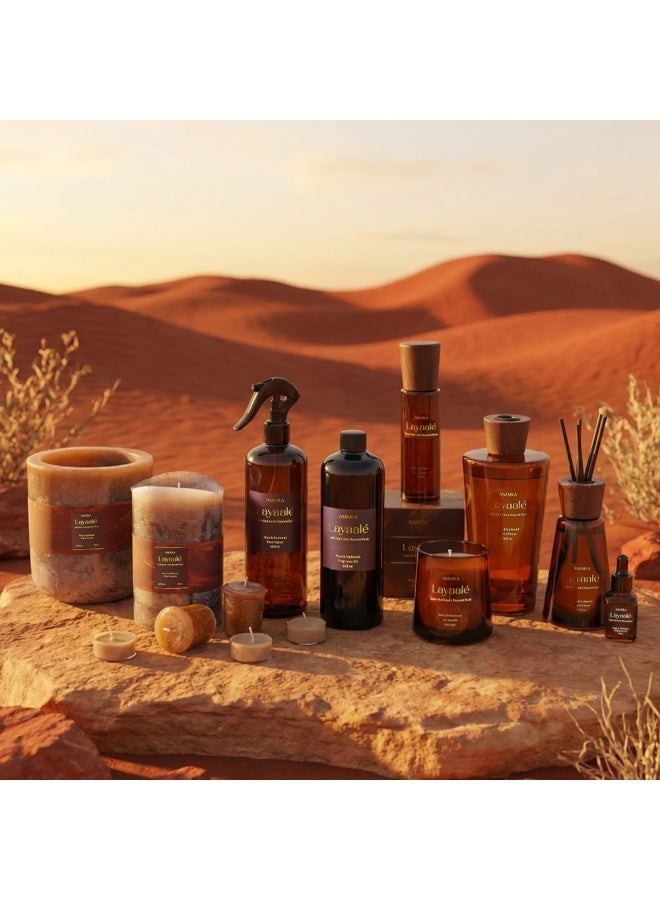 DANUBE HOME شمعة ليا لي عود الصغيرة 14 جرام مجموعة شموع معطرة عربية - Image 4